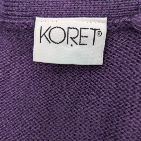 Koret Vintage Wool Floral Embroidered Cardigan - Picture 7 of 8